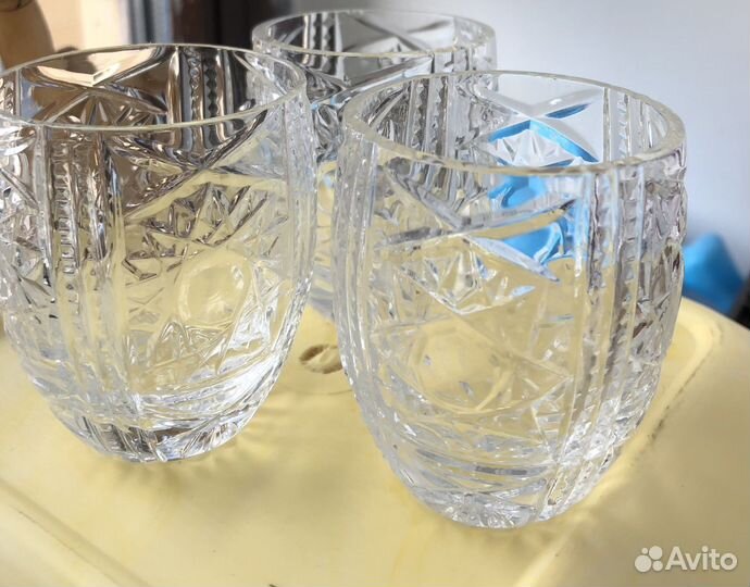 Стопки хрустальные СССР