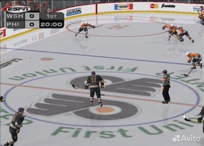 NFL 2K3, б/у, множ.царап., без обложки, английский