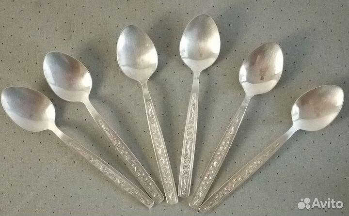Ложки новые десертные мельхиоровые СССР