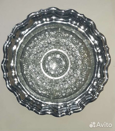 Салатник хрустальный