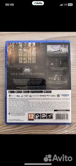 Hogwarts legacy ps5 диск