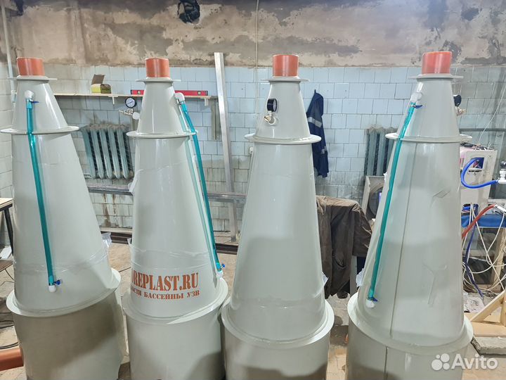 Кислородный конус на 30 кубов для узв (KKa3v3)