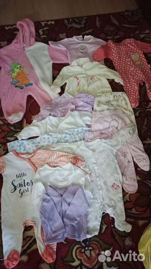 Большой пакет для новорожденного для девочки