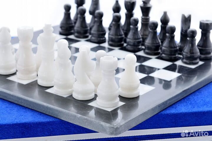 Шахматы каменные 