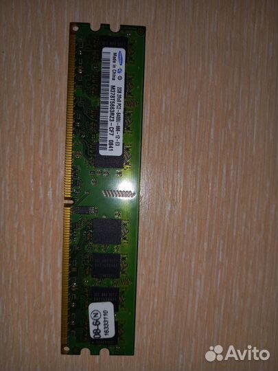 Оперативная память Samsung DDR2 1/2 GB 6400U