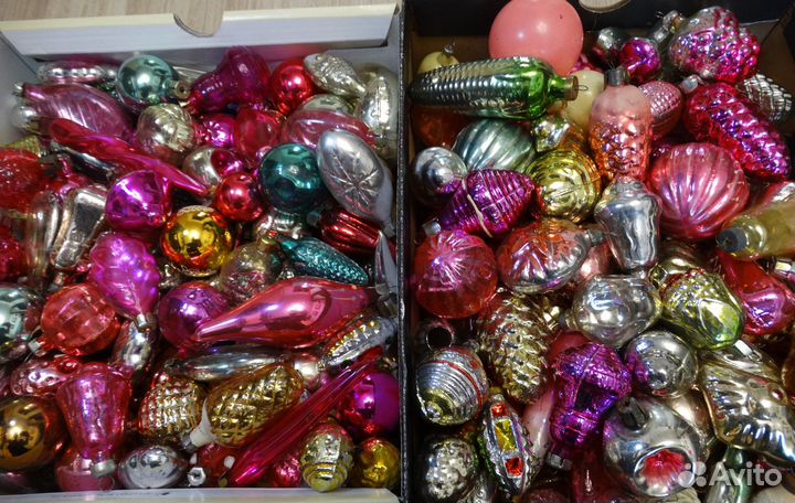 Елочные игрушки. СССР