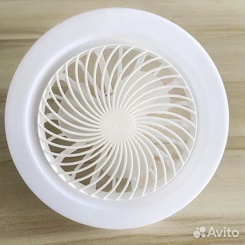 Потолочный вентилятор в люстре лампе с пультом ду