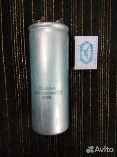 Конденсатор 80v / 10000mf