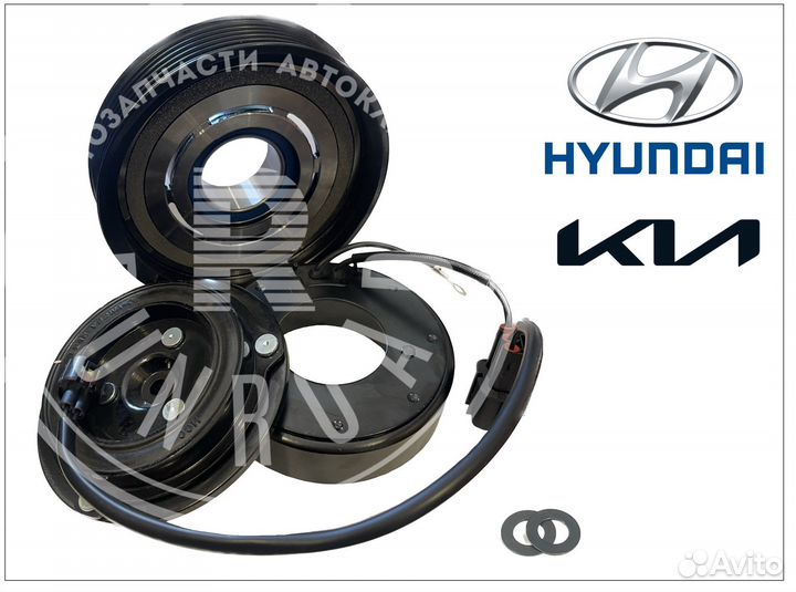 Муфта компрессора hyundai ix35 (10) KIA Sportage