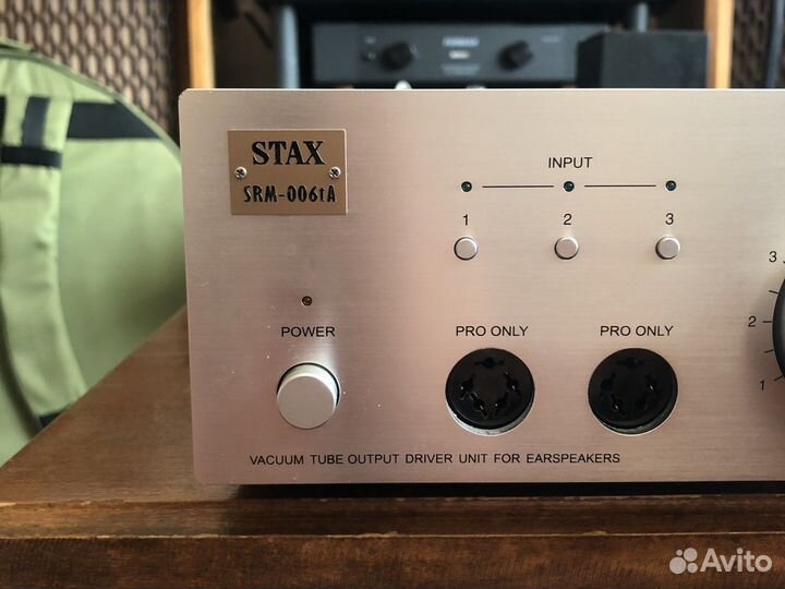 Ламповый усилитель Stax SRM-006tA Идеал