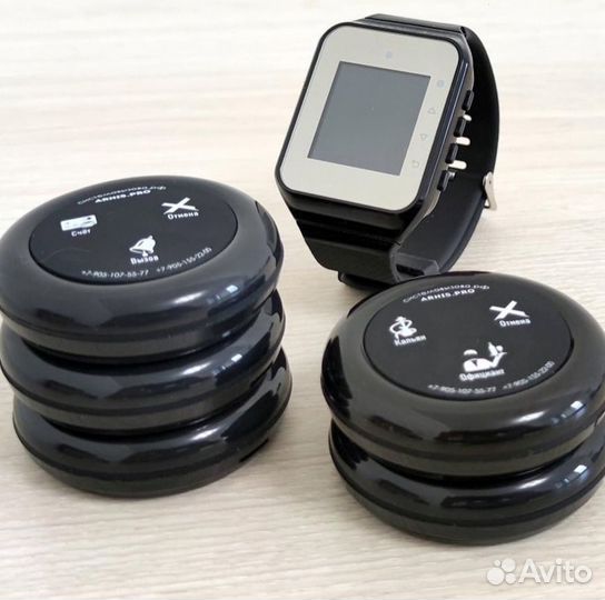 Пейджер вызова секретаря, кнопка вызова персонала