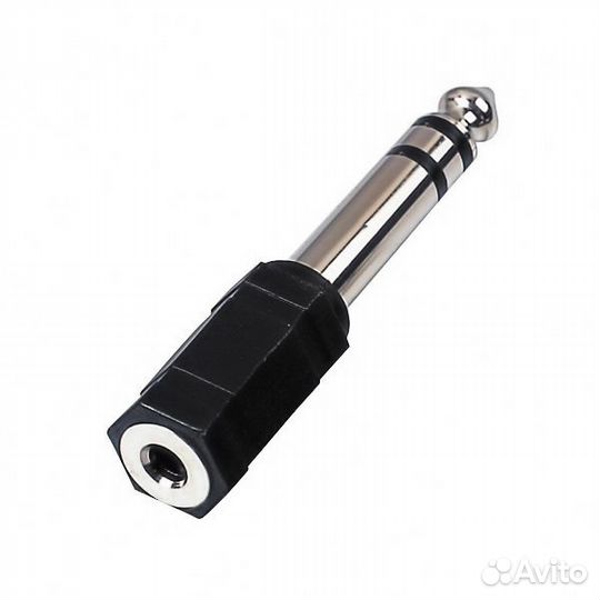 Переходник 6.3 мм Jack (m) - 3.5 мм Jack #61030