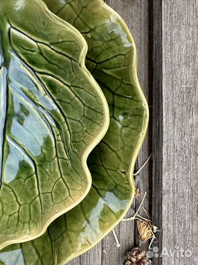 Керамическая тарелка ручной работы