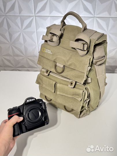 Фоторюкзак National Geographic среднего размера
