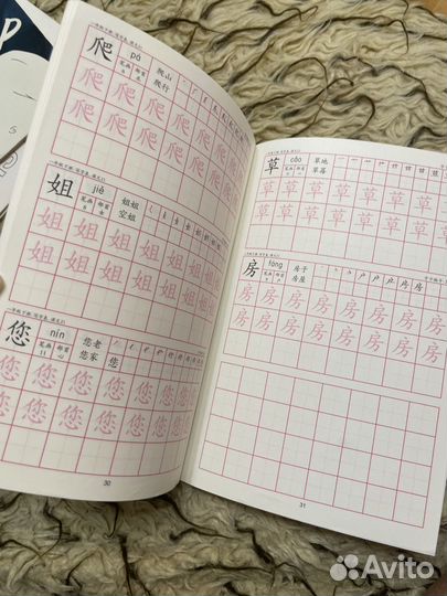 Пропись по китайскому