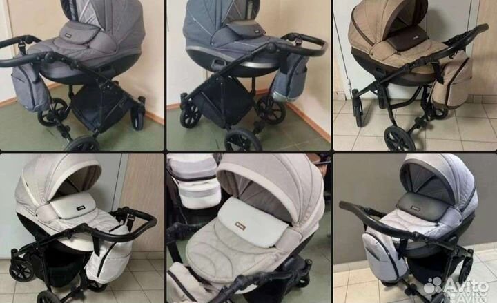 Коляска Tutis Nanni обновлённая в ассортименте