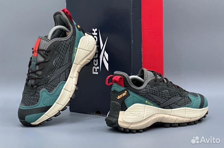 Кроссовки зимние reebok zig kinetica 2 gore tex