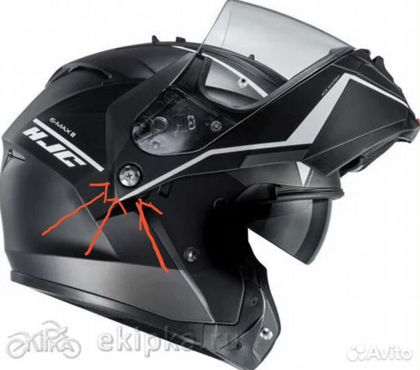 Шлем hjc Max 2 (комплектующие)