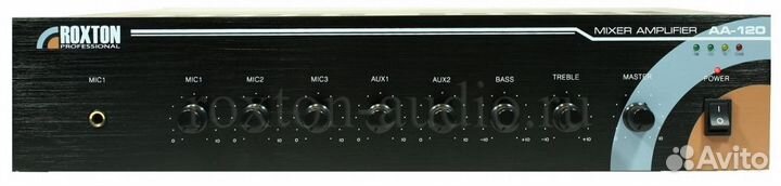 Трансляционный микшер-усилитель Roxton аa-120