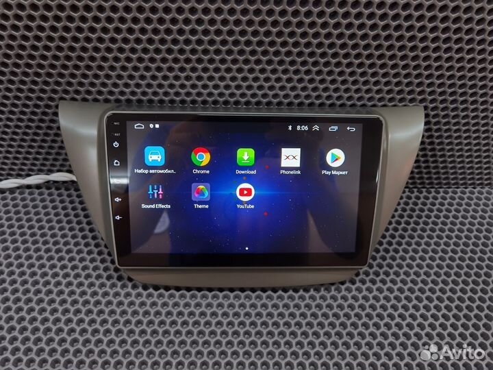 Магнитола Lancer 9 Android IPS экран новая