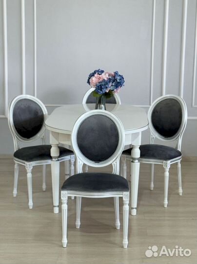 Стол, стулья набор. Доставка по всей России