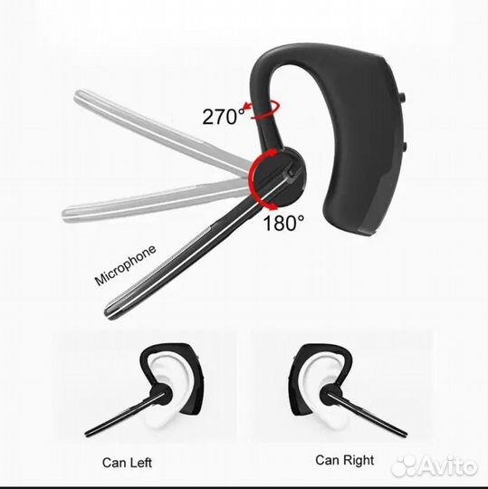 Гарнитура наушник с микрофоном Bluetooth