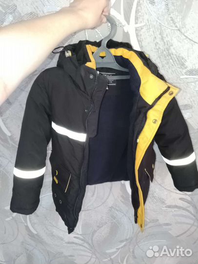 Куртка зимняя на мальчика 116