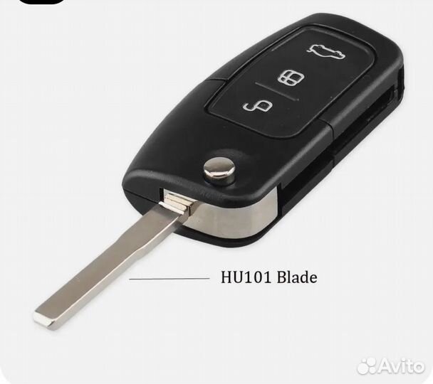 Корпус ключа Ford Focus 2