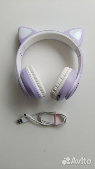 Наушники детские беспроводные кошечка