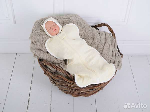 Пелёнка кокон на молнии Капитоне, 3-6 мес