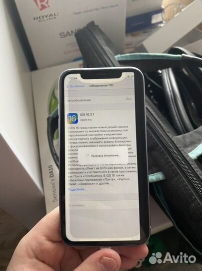 Дисплей на iPhone X, XR, XS, 11