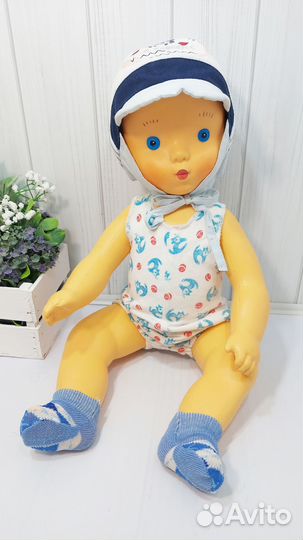 Кукла пупс СССР большой Охтален