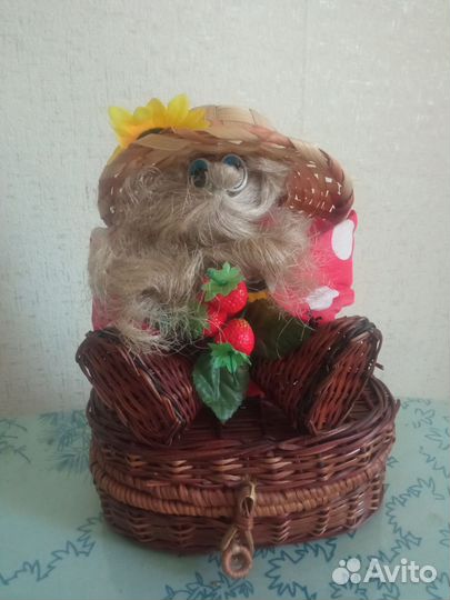 Шкатулка оберег домовёнок