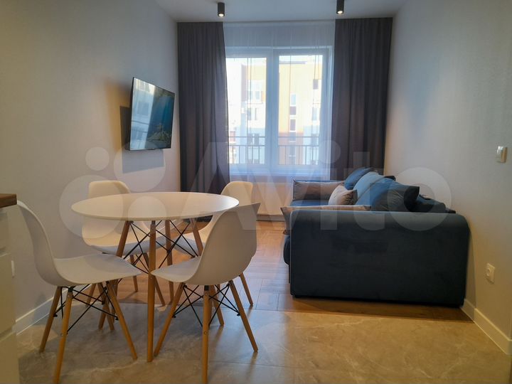 1-к. квартира, 39 м², 4/6 эт.