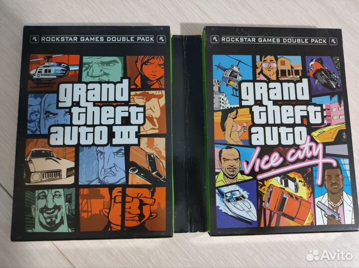 GTA double pack Xbox original Pal