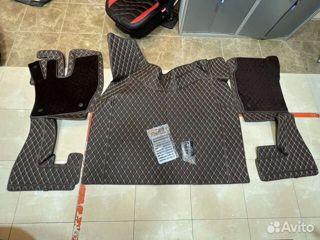 3d коврики из экокожи Volvo FH 2000-2013, автомат
