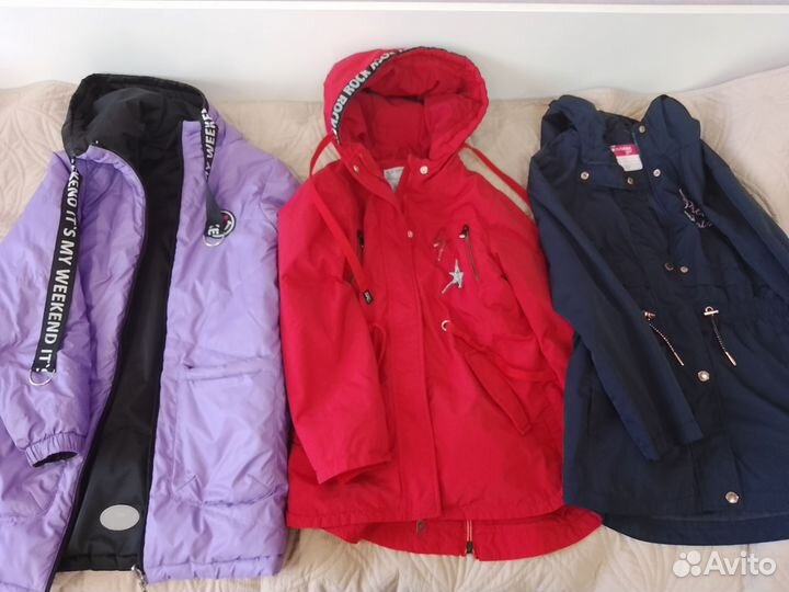 Куртки пакетом/ плащ/ куртка на осень 134