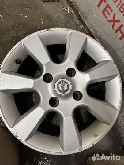 Литые диски r15 на nissan