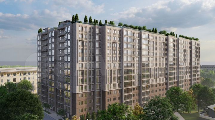 1-к. квартира, 40,7 м², 4/12 эт.