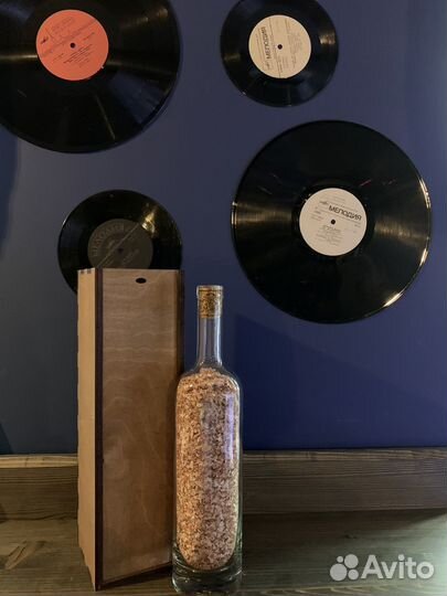 Настоящие деньги в бутылке подарок