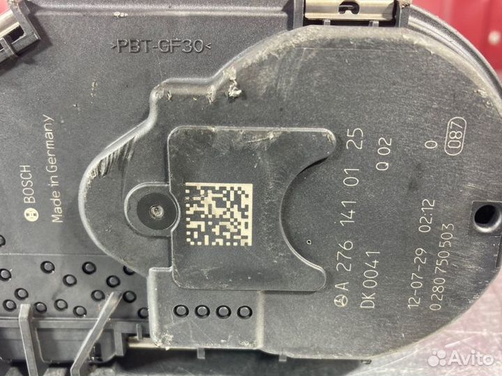 Заслонка дроссельная Mercedes Glk X204 M276 3.5I