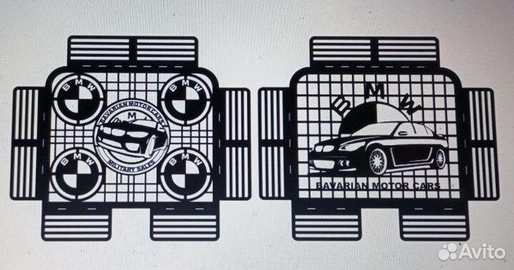 Решетка гриль барбекю с логотипом Автомобилей