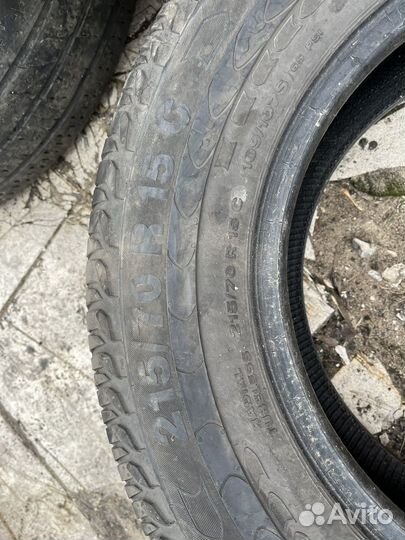 Шины 215 70 r15c