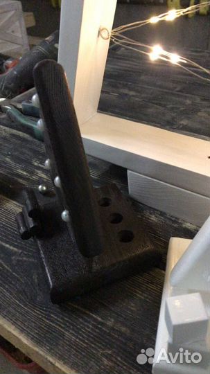 Подставка для телефона, ручек И визиток из дерева