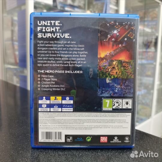 Minecraft Dungeons PS4 (Б/У)