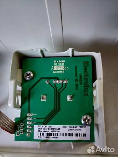 Панель управления стиральной машины Electrolux