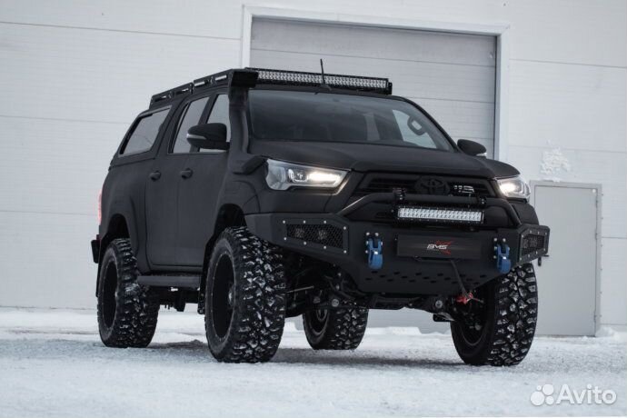 Бампер силовой BMS PRO-Line Тойота Хайлюкс Рево