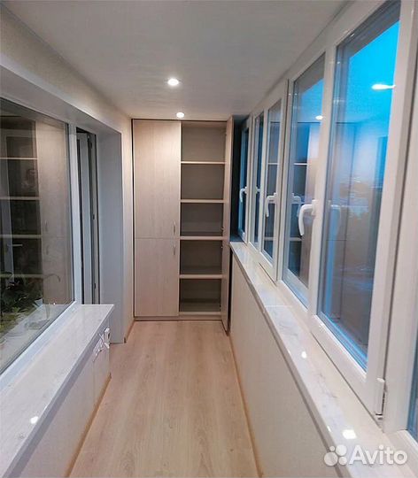 Остекление балконов и лоджий под ключ