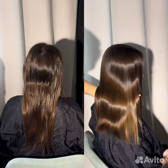 Кератин, ботокс, прикорневой объём