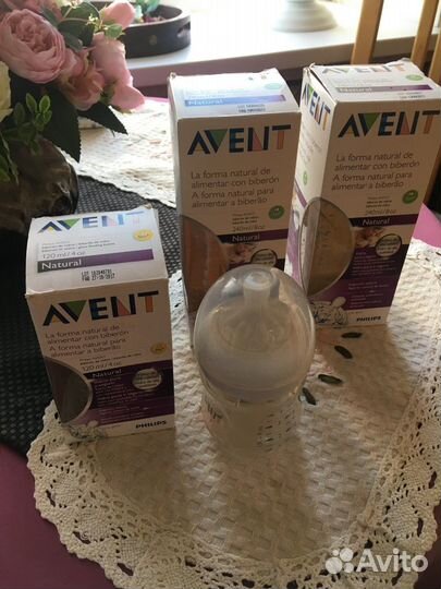 Бутылочка для кормления avent